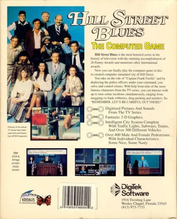 Hill Street Blues box cover back